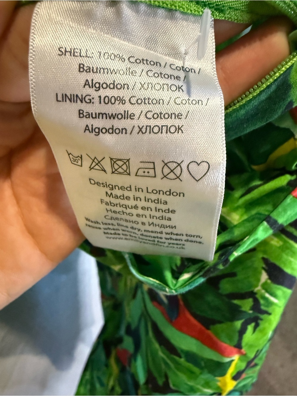 Emily and Fin Tropical Green XXL Sleeveless Maxi Jumpsuit Cocktail Resortwear - Picture 10 of 16